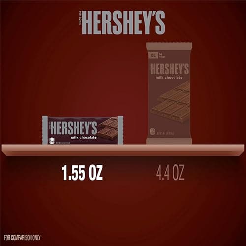 HERSHEY'S Milk Chocolate Candy Bars, 1.55 oz (36 Count) thumbnail 4