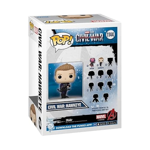 Funko Pop Marvel: Captain America: Civil War Build A Scene - Hawkeye Figure 2 of 12 - Amazon Exclusive - Collectable Vinyl Figure - Gift Idea - Official Merchandise - Toys for Kids & Adults thumbnail 5