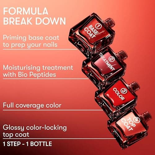 Nails.INC It's Topless Addison Iridescent Pink Gel-Like Nail Polish | Iridescent rosy pink gel nail polish stays glossy and long-lasting for 6 days. Ideal for manis, gifting, and glam nights. thumbnail 3