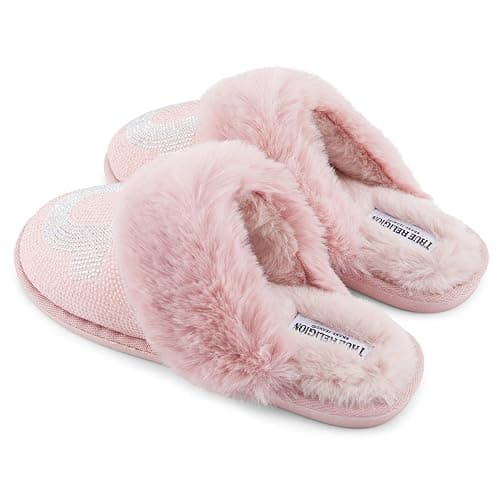 True Religion Slippers for Women Gifts for Women Cozy House Slippers for Woman thumbnail 3