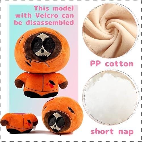 YZONU SP Anime Soft Toys, Plush Doll Cute Pillow Stuffed Animals Toy for Children Adults and Fans (6Pcs) thumbnail 7