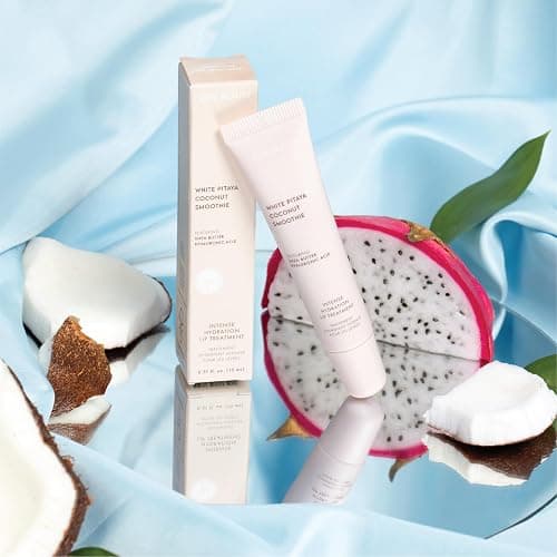 ESW Beauty White Pitaya Coconut Lip Treatment - Clear & Glossy with Shea Butter, Hyaluronic Acid, White Pitaya & Coconut for Intense Moisture & Dryness Prevention thumbnail 5