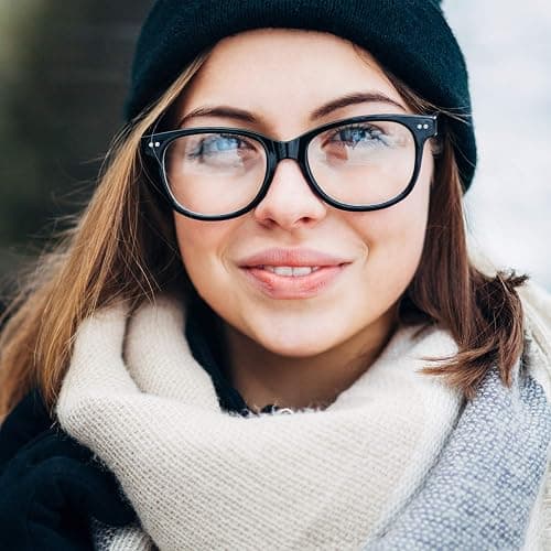GQUEEN Fake Non Prescription Glasses Clear Lens for Women Men Oversized Frame UV400 Protection, 201581 thumbnail 3