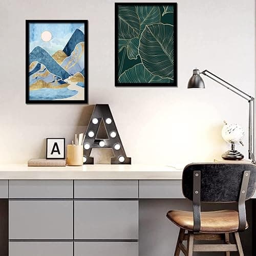 keibiubu Black Picture Frame Set of 3, 16x24 Picture Frame for Photo Poster Canvas Certificate Document Display Horizontally or Vertically High Transparent Wall Gallery(Size 16 x 24 inches) thumbnail 2