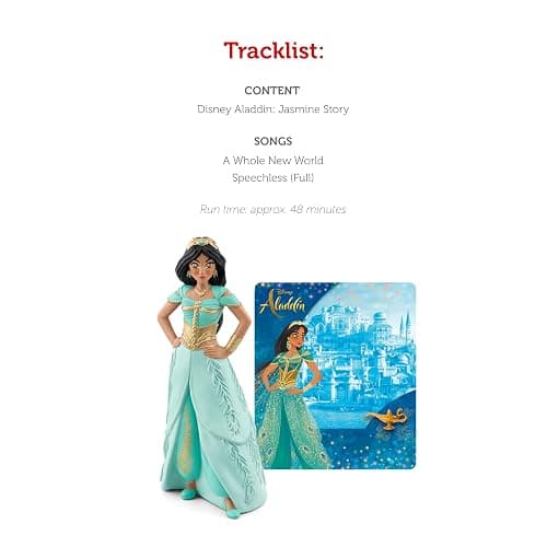 Tonies Jasmine Audio Toy Figurine from Disney's Aladdin thumbnail 3
