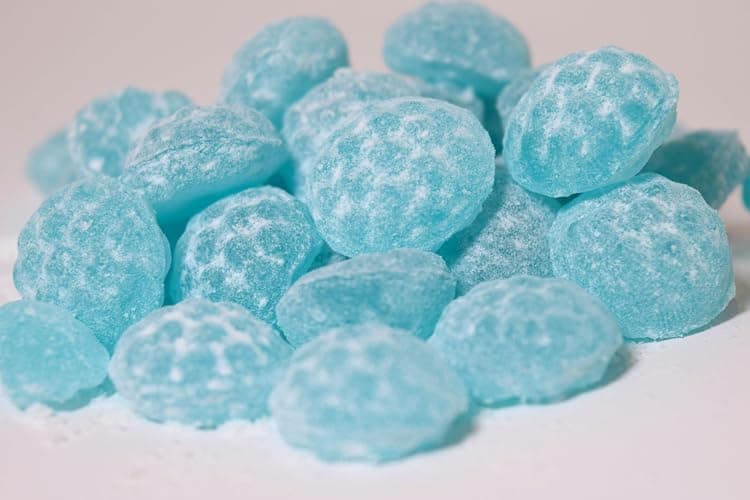 Sour Drops - Small Batch Fruit Sours - Tangerine, Watermelon, Blue Raspberry - No Artificial Dyes, Vegan & Gluten Free - 3 Gift Tins (100g Each) thumbnail 5
