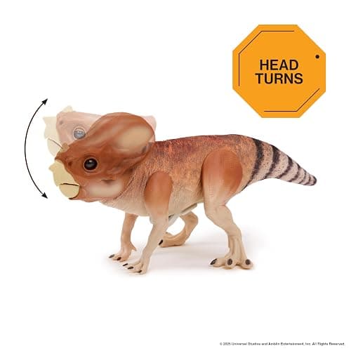 Wow! Stuff: Jurassic World Dolores Deluxe Puppetronic by RealFX - Interactive Baby Aquilops, 30+ Actions & Sounds, Realistic 15" Dinosaur Toy, Ages 8+ thumbnail 3