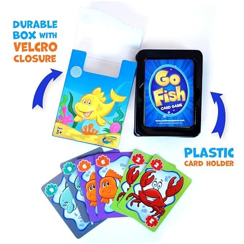 Continuum Games Go Fish Classic Card Game Fun for Children Age 3 and Up thumbnail 3