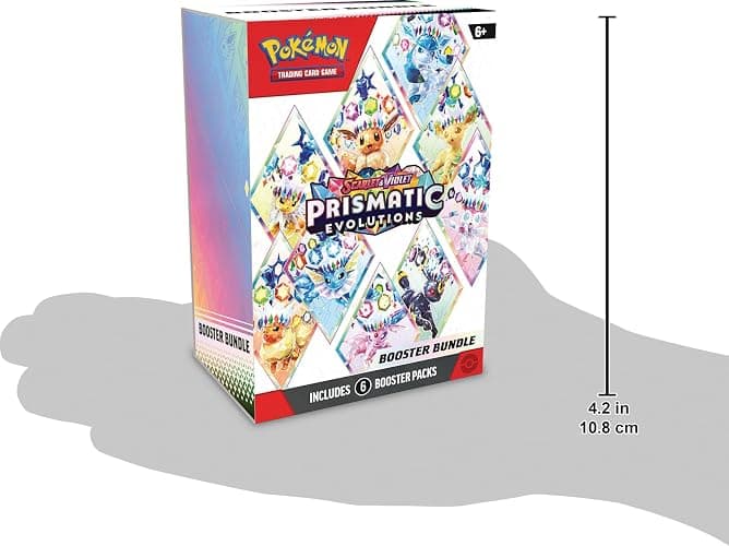 Pokemon TCG: Scarlet & Violet - Prismatic Evolutions Booster Bundle thumbnail 2