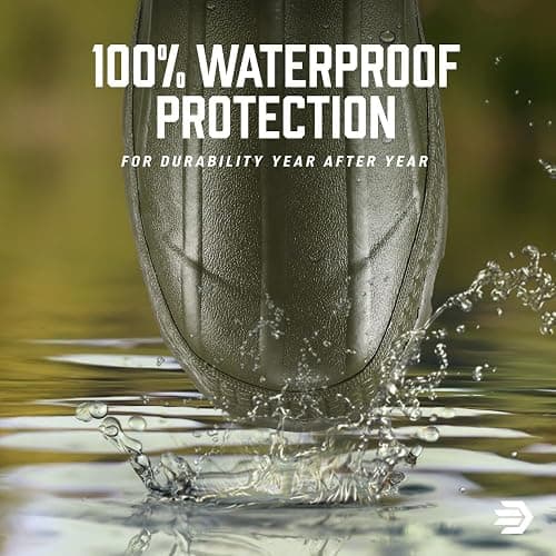 LaCrosse Grange Rubber Hunting & Work Boots for Men - Waterproof ZXT Rubber, with Adjustable Fit Strap, EVA Footbed, and Slip-Resistant Outsole thumbnail 3