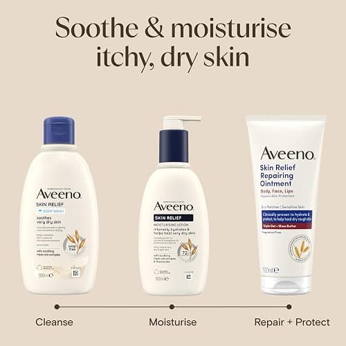 Aveeno Skin Relief Body Oil Spray for Very Dry, Sensitive Skin (1 x 200ml) | With Oat Oil & Jojoba Oil, Suitable For Sensitive Skin, Instantly Nourishes Dehydrated Skin, Suitable for a Massage thumbnail 7