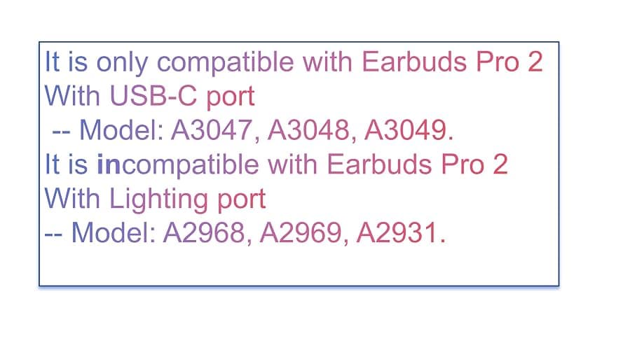 Meenova OEM Right Earbuds Replacement for Pods Pro (2nd Generation) A3047, A3048, A3049, Genuine Single Right Ear Side Only, Compatible with Original Air Pro 2 A2968 Charging Case thumbnail 6