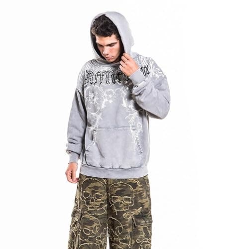 Affliction Men's Pullover Hoodie,Graphic Design, Long Sleeve thumbnail 3