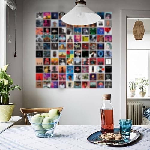 A ART·ZONE 100 Pcs 5x5 Inch | Posters Wall Collage Kit for Room, Album Cover, Music, Rapper, Band, Wall Poster for Bedroom thumbnail 6