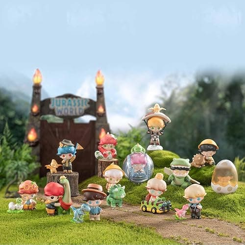 POP MART DIMOO Jurassic World Series Blind Box Figures, Random Design Action Figures Collectible Toys Home Decorations, Holiday Birthday Gifts for Girls and Boys, Single Box thumbnail 8