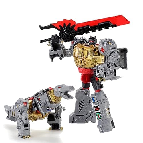 LQIPPOE Deformation Robot Toy Grimlock Dinobot/Dinosaurs Deformed Tyrannosaurus Rex Model KO Version Action Figure Robot - Image 1