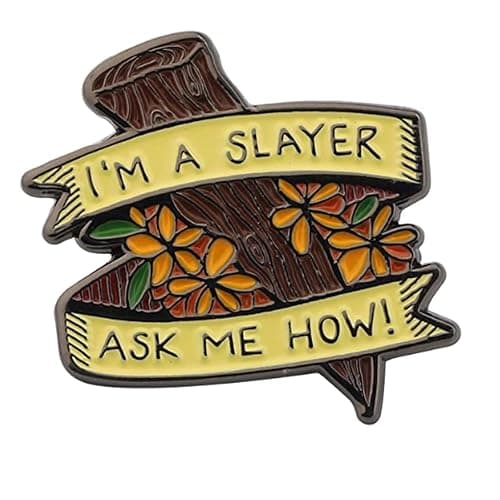 Buffy the Vampire Slayer - Enamel Pin the Vampire Fans Jewelry (ask me How pin CA) - Image 1