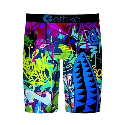 Ethika Boy's Staple Boxer Briefs, Soft 4-Way Stretch, No Ride-Up Fit - Bmr Ascended - Image 1
