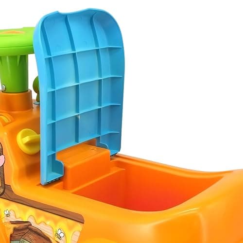 Kiddieland Winnie the Pooh Honey Van Ride-On with Lights & Sounds, Foot-to-Floor Push Car, Interactive Dashboard, Under-Seat Storage, for Toddlers 12–36 Months thumbnail 4