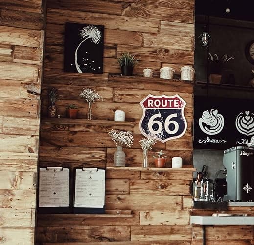 Route 66 Signs Vintage Road Signs Room Decor High Way Metal Tin Sign for Home Garage Wall Decorations 12× 12 Inches - Route 66 thumbnail 6