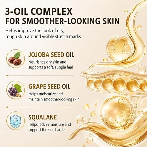 PORCOPE Facial Moisturizing Essence Oil - Facial repair, Anti-Aging and Moisturizing Facial Serum Contains Squalane Vitamin E and Plant Essential Oils Effectively Protect Your Skin (1 pack) thumbnail 5