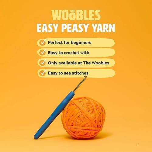 The Woobles Crochet Kit for Beginners - Easy Arts and Crafts Knitting & Crochet Animals Kit As Seen On Shark Tank - Pierre The Penguin thumbnail 5