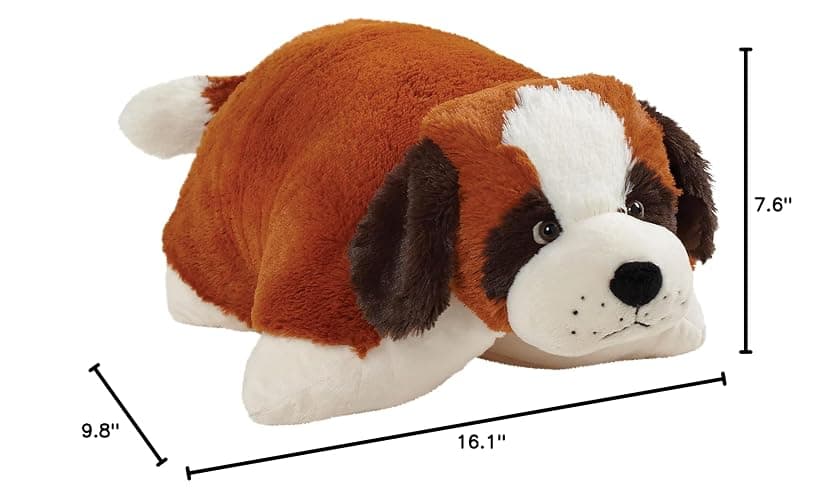 Pillow Pets Originals St. Bernard 18" Stuffed Animal Plush Toy thumbnail 2
