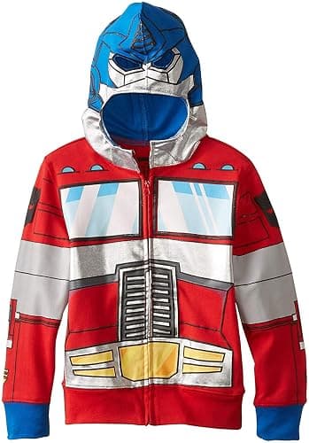 Transformers Boys' Optimus Prime Character Hoodie - Image 1