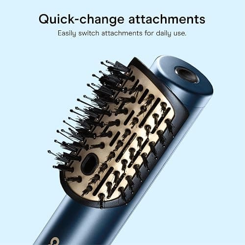 Conair DigitalAire Air Styling System, 4-in-1, Ionic Technology, Dark Blue | Multi-styler tool with 4 attachments, straightener, diffuser, volumizing brush, detangler, maximum temperature of 255°F thumbnail 6