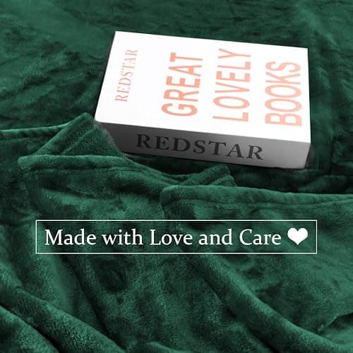 Oversized Blanket 120x120 Inches, Giant Huge Companion for Bed, Sofa, Travel and Camping, Extra Large Big Soft Blanket Fits The Whole Family and Outdoor Campaign, Forest Green thumbnail 5