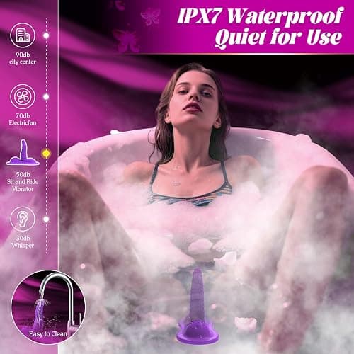Vibrator 6.5" Insertable Monster Dildos Women Sex Toys - 10 Swing & Vibration Modes Adult Toys Sex Chair Sex Machine for Triple Stimulation, RAGINARD Remote Ride G Clit Anal Vibrators Big Thick Dildo thumbnail 4