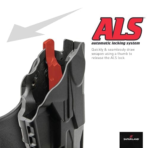 Safariland 6378 ALS Concealment Paddle Holster with Belt Loop thumbnail 3