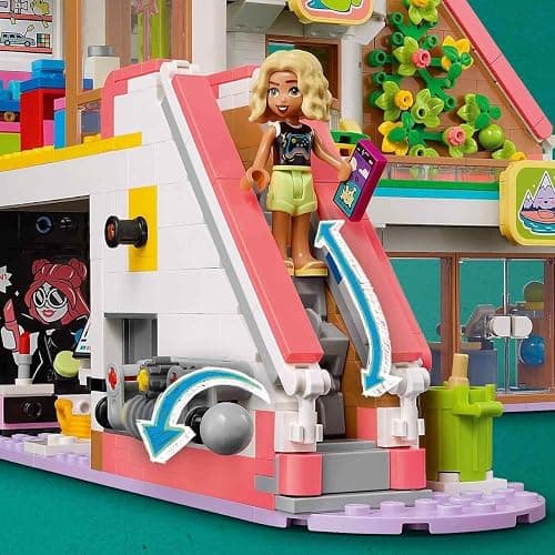LEGO Friends Heartlake City Shopping Mall with 5 Toy Shops for 8 Plus Year Old Girls, Boys & Kids, Role-Play Toys, Features 7 Minidoll Characters, Birthday Gift Idea 42604 thumbnail 2