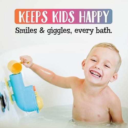 Fill N' Splash Submarine Bath Toy - Bath Toys for Toddlers 1-3 - 4 - 5 Years Old Bath Tub Toys for Boys & Girls - Toddler Bath Toys - Bathtub Toys thumbnail 3