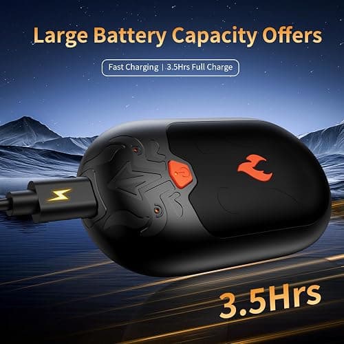 Hand Warmers Rechargeable 2 Pack, Electric Hand Warmer, 24Hrs Long Lasting Magnetic Reusable Hand Warmers with 3 Heat Settings, Portable Pocket Heater, for Men, Women, Camping, Hunting, Golf, Ski thumbnail 8