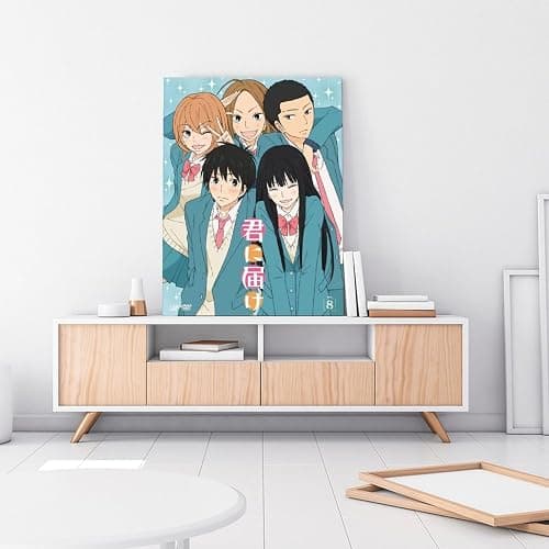 ZFFXSRUI Anime Kimi Ni Todoke From Me to You Poster Aesthetic Canvas Print Room Wall Decor (7) Canvas Painting for Living Room Bedroom Decor 12x16inch(30x40cm) Unframe-style-3 thumbnail 3