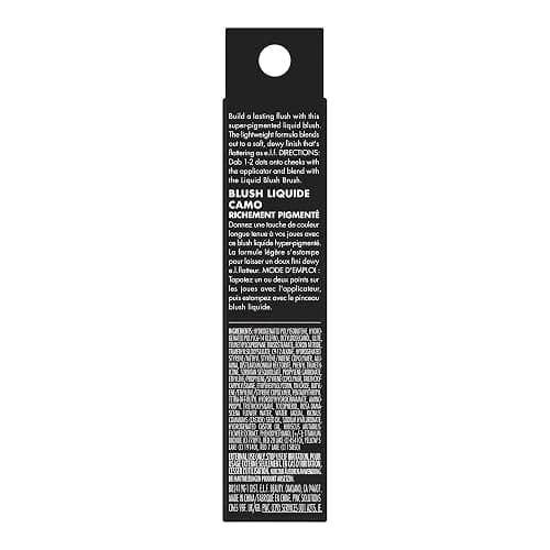 e.l.f. Camo Liquid Blush, Long-lasting Liquid Blush For High-pigment Color, Creates A Soft, Dewy Finish, Vegan & Cruelty-free, Comin' In Hot Pink thumbnail 8