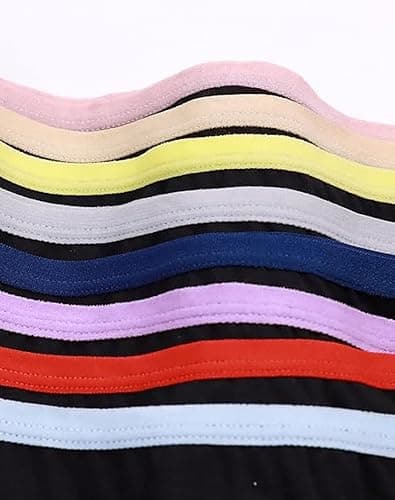 Finihen Girls Cotton Bikini Underwear Teens Panties Hipster Soft Multipacks | Breathable Fabric,Cotton-Spandex Stretch Blend,Classic low-rise bikini cut thumbnail 7