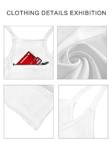 Womens Athletic Dress Hot Shot Mini Dress Built in Shorts Summer Workout Romper 2026 Trendy Outfit thumbnail 3