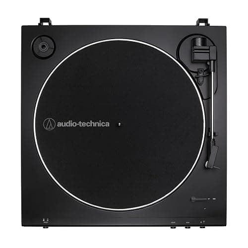 Audio-Technica AT-LP60X-BK Fully Automatic Belt-Drive Stereo Turntable, Black, Hi-Fi, 2 Speed, Dust Cover, Anti-Resonance, Die-Cast Aluminum Platter thumbnail 3