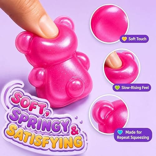 Squishy Box Mystery Set (#H) | 8 Pcs Squishies, Soft Squeeze Fidget Toys, Malt Sugar Blind Box, Fun Gift for Kids Teens and Adults thumbnail 4