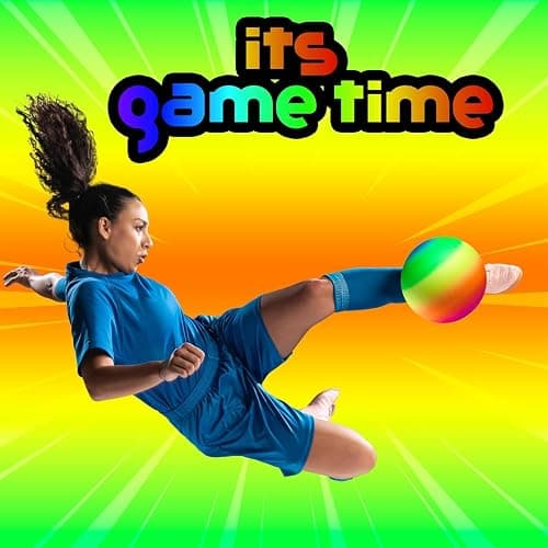 PlayBolt Rainbow Playground Ball - 8.5Inch (Pack of 1) Rubber Bouncy Inflatable Balls for Kids and Adults, Indoor and Outdoor Games, Kickball, Dodgeball, Four Square, and More thumbnail 6