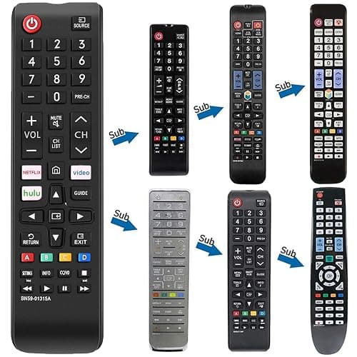 Universal Remote Control for All Samsung TV Remote Compatible All Samsung LCD LED HDTV 3D Smart TVs Models thumbnail 6