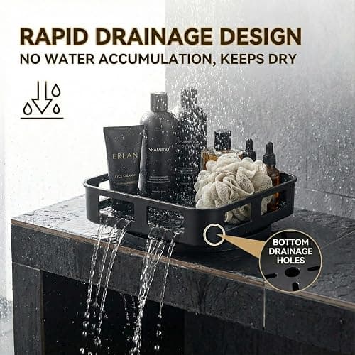 Cologne Organizer for Men, 360°Rotating Bathroom Organizer Countertop, Perfume Organizer, Vanity Tray for Perfume, Skincare, Shaving Kit, Bathroom Storage, Gift for Men thumbnail 6