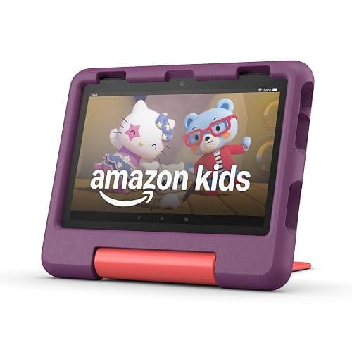 Amazon Fire HD 8 Kids tablet, 32GB, Color Grape - Image 1