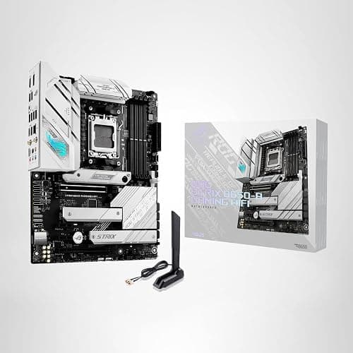 ASUS ROG Strix B650-A Gaming WiFi AMD B650 AM5 Ryzen™ Desktop 9000 8000 & 7000 ATX motherboard, 12 + 2 power stages, DDR5, 3x M.2 slot, PCIe® 4.0, 2.5G LAN, WiFi 6E, USB 3.2 Gen 2x2 Type-C®, Aura Sync thumbnail 8