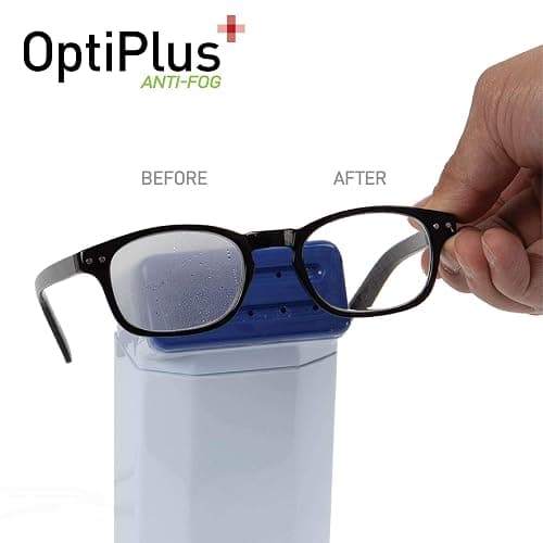 OptiPlus Anti Fog Pre-Moistened Cleaning Wipes for Glasses, Screens, Lenses - Quick-Dry, Scratch-Free, 100 Count thumbnail 6