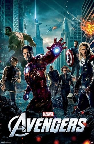 Marvel Avengers: One Sheet Wall Poster, 19L" x 13W", Premium Unframed Version thumbnail 3