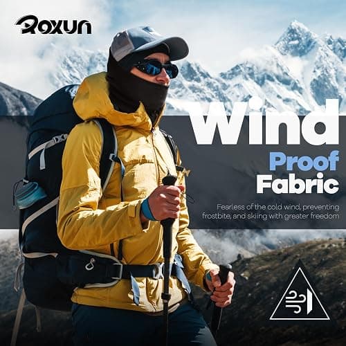 ROXUN Balaclava Ski Mask, 5 Pack Neck Gaiter Motorcycle Scarf, Summer Cooling UV Protector Men/Women thumbnail 6