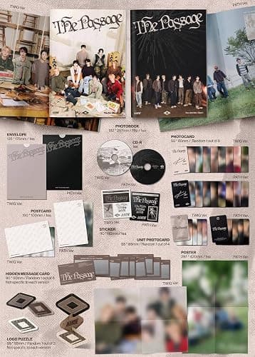 AHOF The Passage 2nd Mini Album [TWIG Ver.] Photobook + CD + 2 Photocard + Postcard + Poster (Pinocchio Hates Lies) thumbnail 2